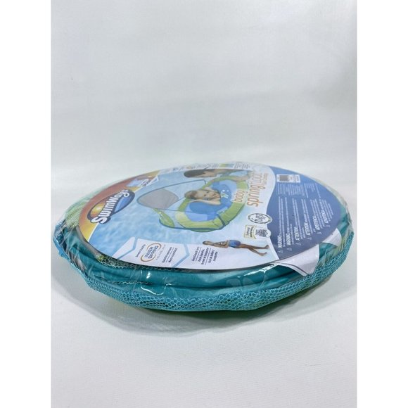 SwimWays Baby Spring Float Sun Canopy Ages 9-24 Months 50+UPF Green - Picture 4 of 8